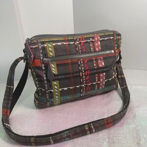 Vera Bradley 3 pocket crossbody paid bag